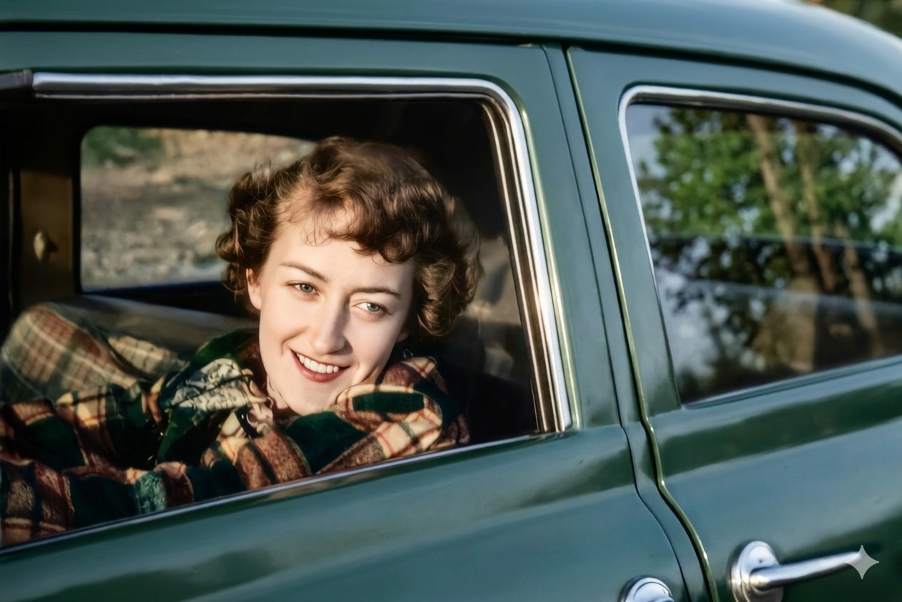 Classic Car Portrait — after restoration